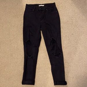 Levi’s high rise skinny jeans 721